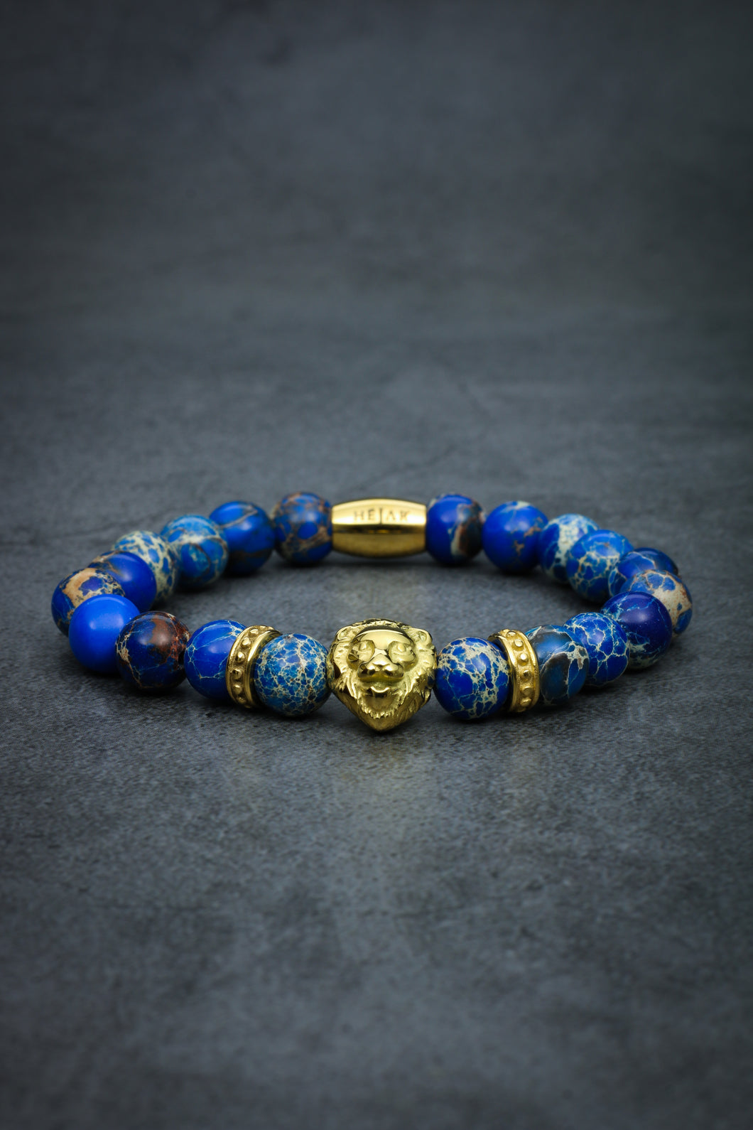 Lapis Lazuli Lion Bracelet