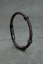 Load image into Gallery viewer, Classic Single Leather Bracelet - Brown Edition
