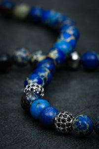 Lapis Lazuli Double Bracelet