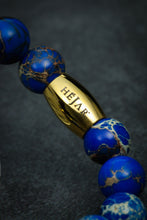 Load image into Gallery viewer, Lapis Lazuli Lion Bracelet

