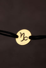 Load image into Gallery viewer, Capricorn - Gold Plated Ribbon Bracelets
